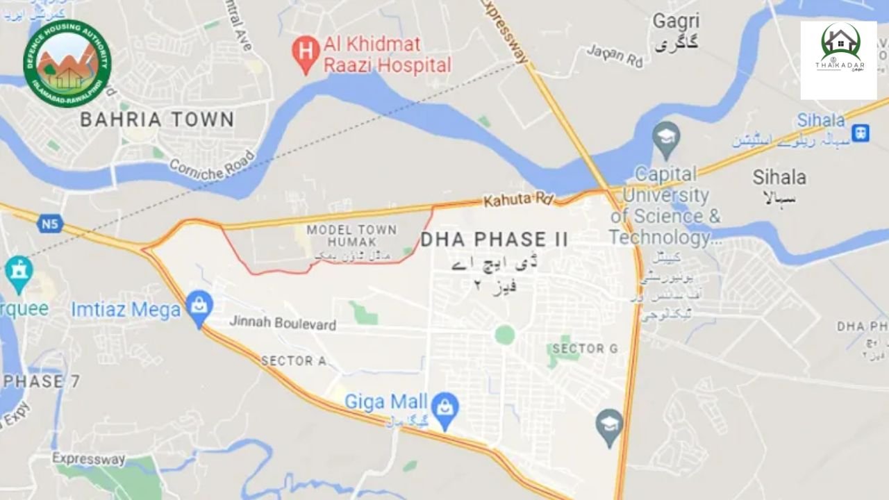 DHA-Islamabad-Phase-2-Location