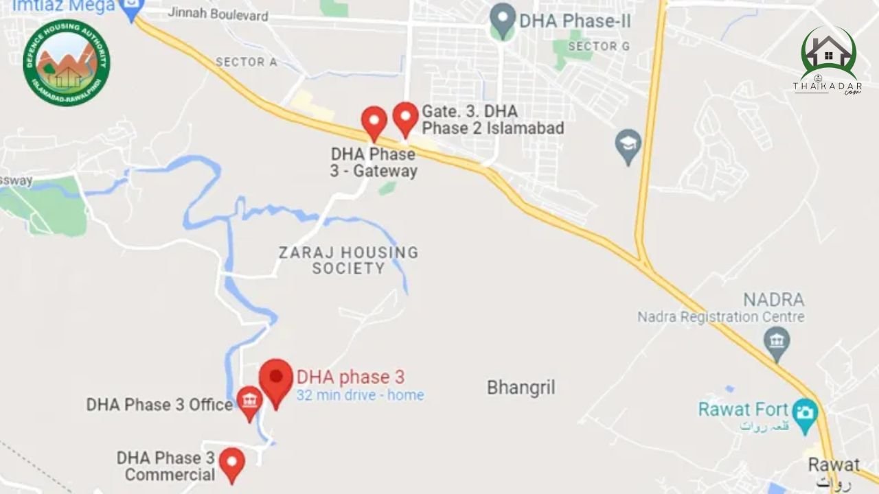 DHA-Islamabad-Phase-3-Location