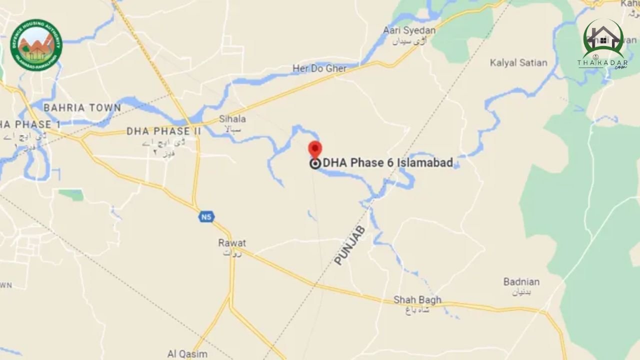 DHA-Islamabad-Phase-5-Location