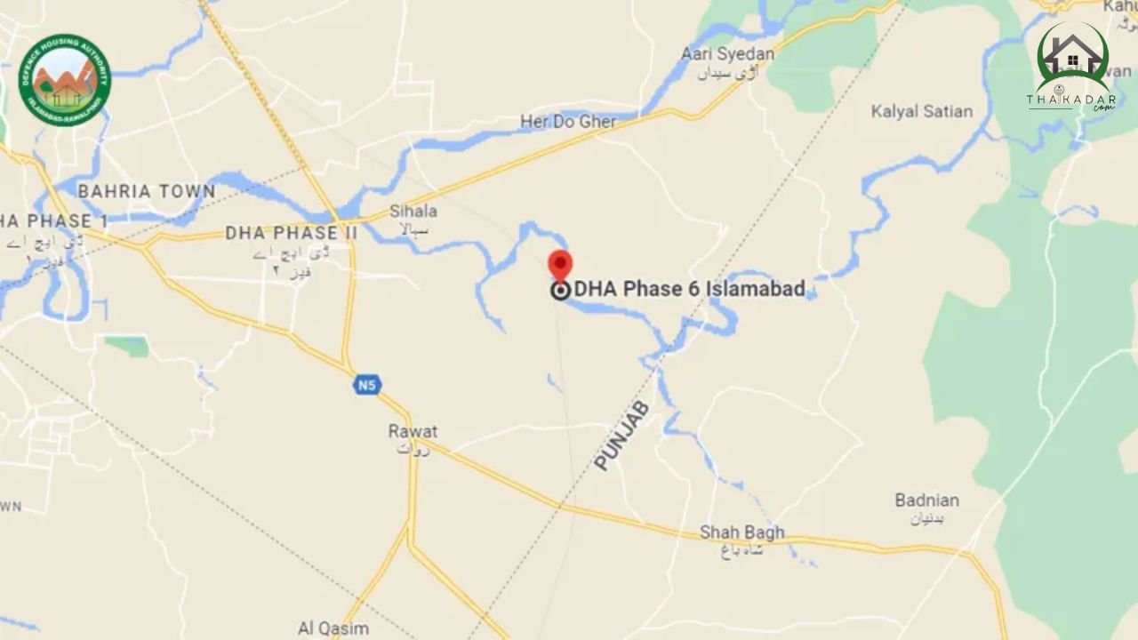 DHA-Islamabad-Phase-6-Location