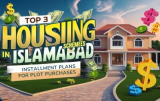 Top 3 Housing Schemes in Islamabad for Installment Plots