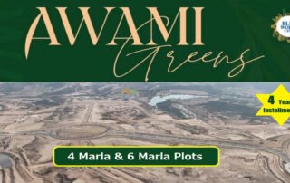 Blue World City Awami Greens Banner