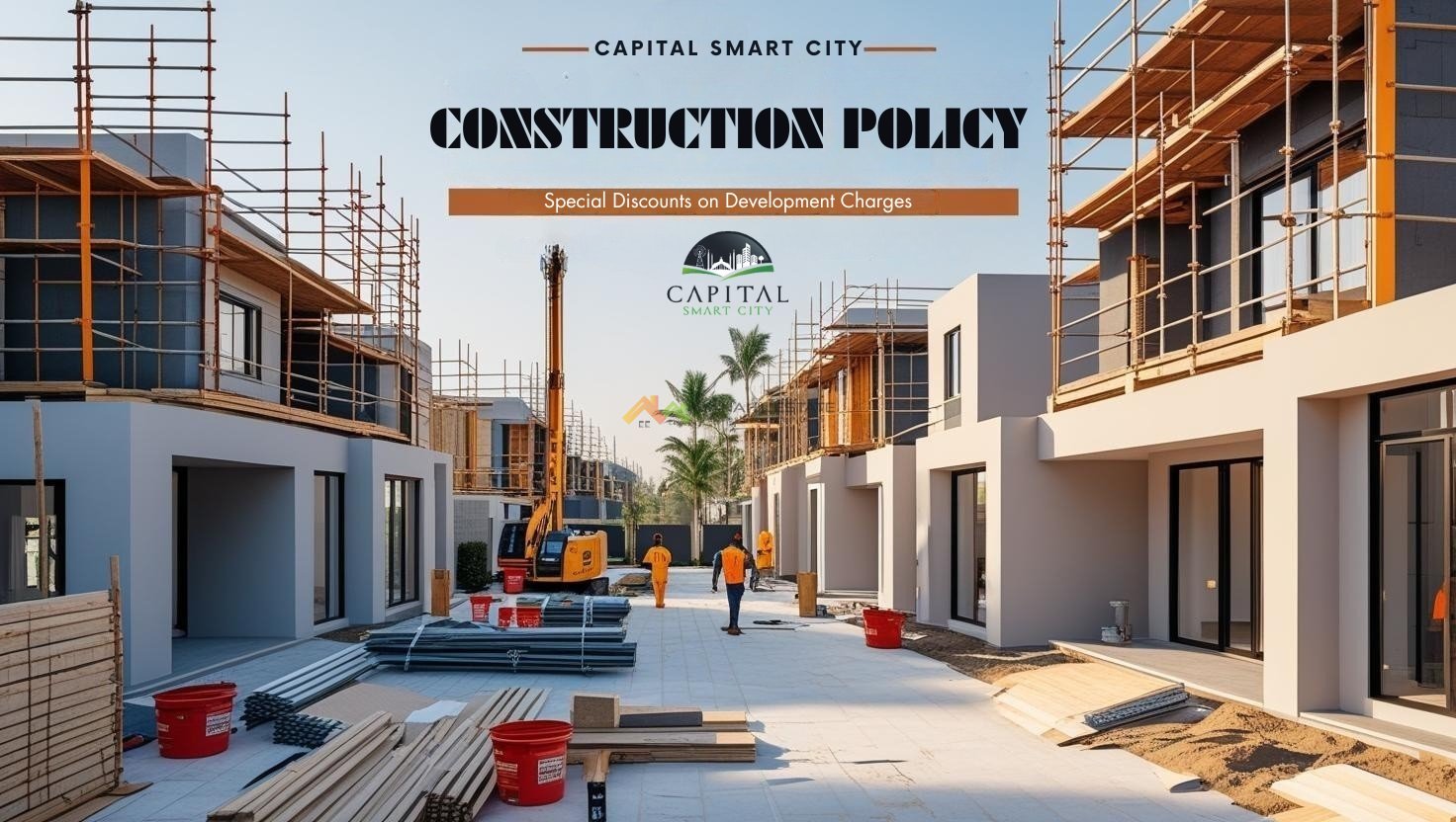 Capital Smart City Construction Policy Banner