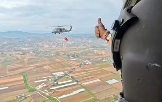 UAE Rescue Team Joins Fight to Contain Forest Fires in Albania - UAE