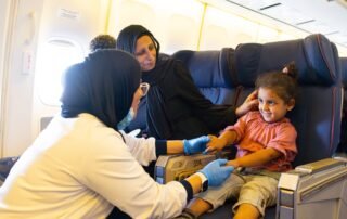 UAE Conducts Urgent Medical Evacuation for 119 Gazans on President's Orders - UAE