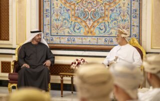 UAE President and Sultan of Oman Hold Talks on Bilateral Ties - UAE