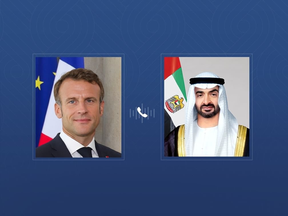 UAE and French Presidents Hold Phone Call on Regional Developments - UAE
