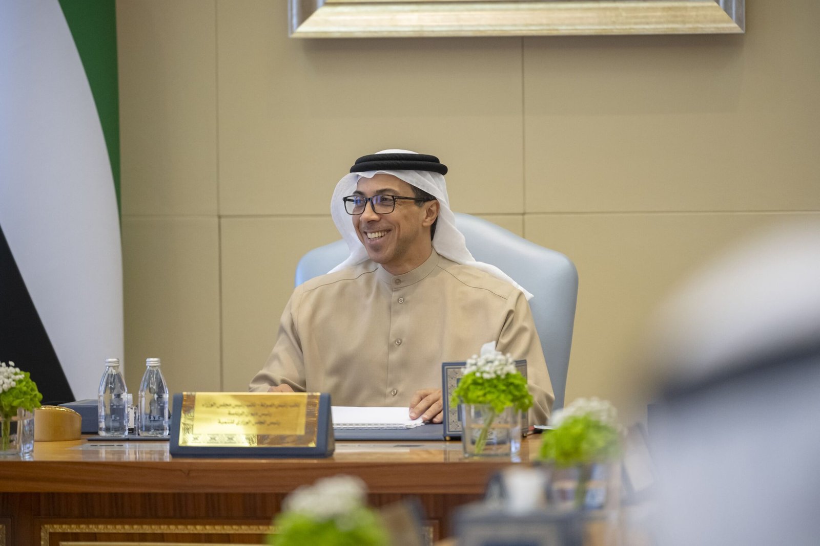 Mansour bin Zayed Chairs Council Review of Government Policies - UAE