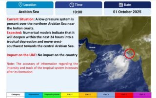 Tropical depression in Arabian Sea in 24 hours; no immediate impact on UAE - UAE