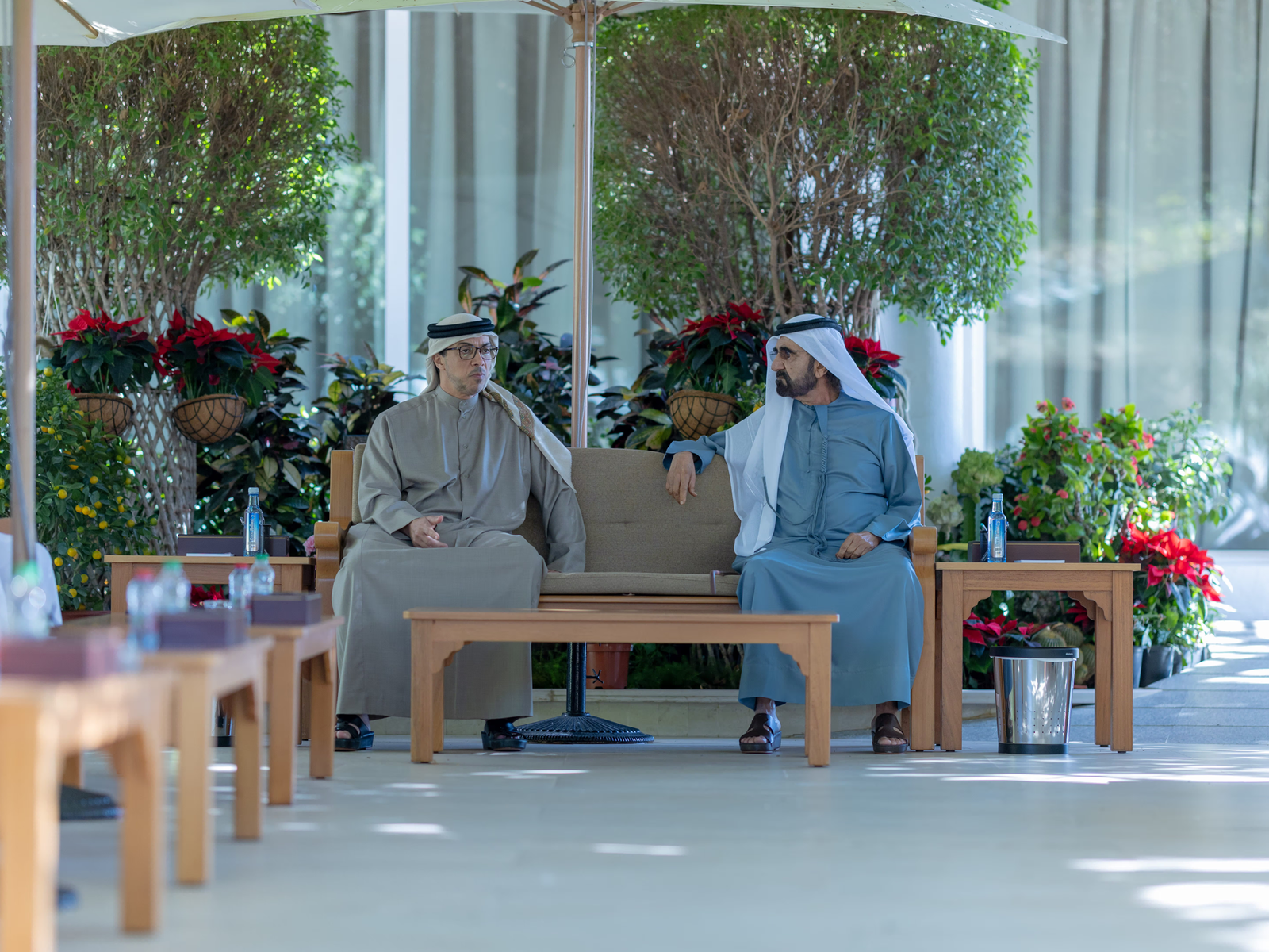 Mohammed bin Rashid Meets Mansour bin Zayed, Discusses UAE's Future Comprehensive Development Plans - UAE