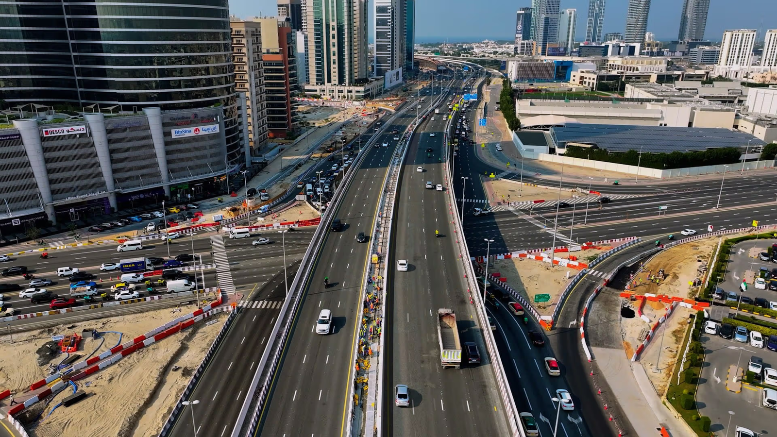 RTA Opens Phase I of Hessa Street Development Project Linking Al Khail Road and Sheikh Zayed Road - UAE