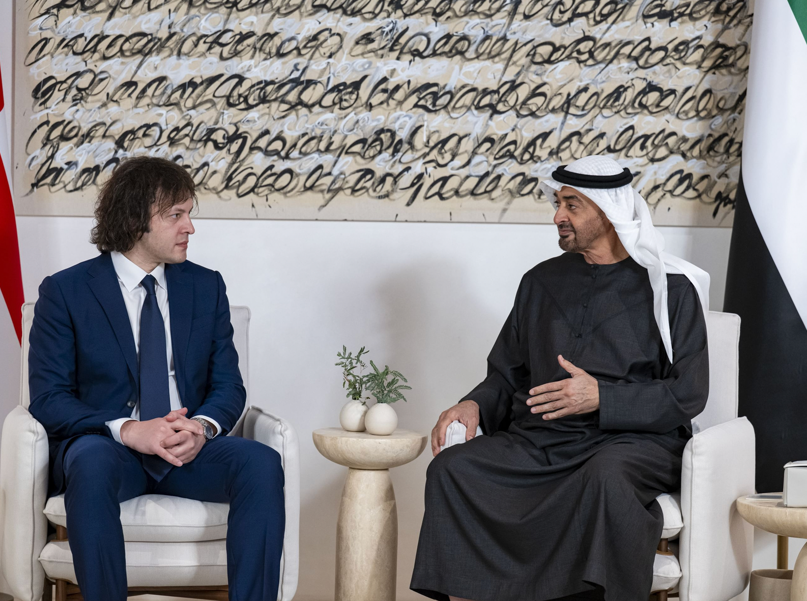 UAE President, Georgian Prime Minister Discuss Strengthening Bilateral Ties - UAE